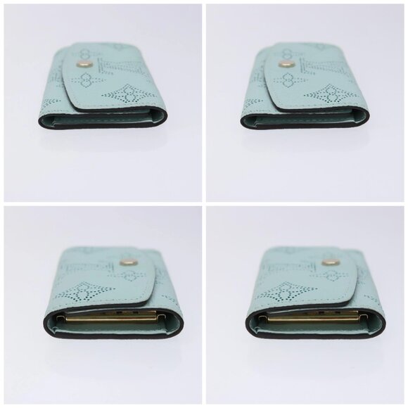 LOUIS VUITTON Mahina Multicles 4 Key Case Blue M83504 LV Auth 129756 - Picture 16 of 16